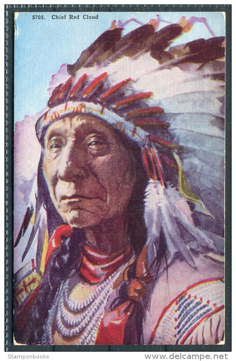 US Native American -  Chief Red Cloud - Unclassified