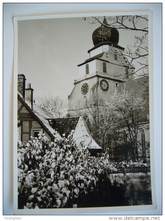 Deutschland Kirche Dorf Groß Format ? Germany Church Village Great Format ? - To Identify