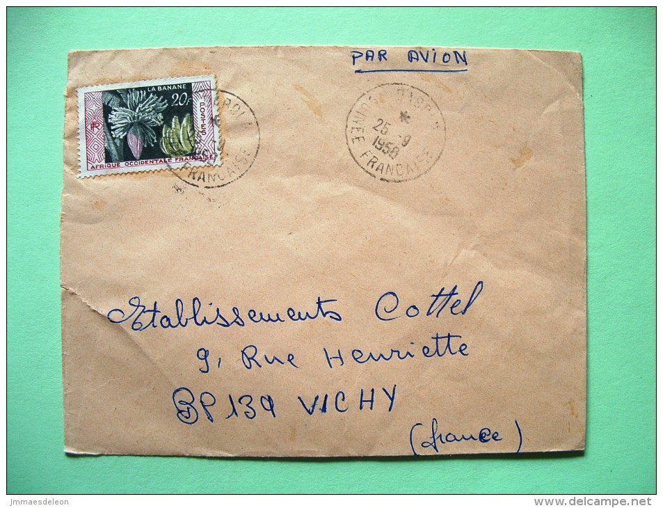 French West Africa - French Guinea - 1958 Cover To France - Bananas - Lettres & Documents