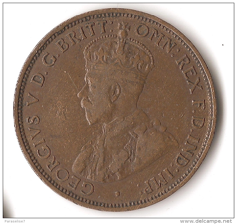 AUSTRALIE  1/2  PENNY   1919 - ½ Penny