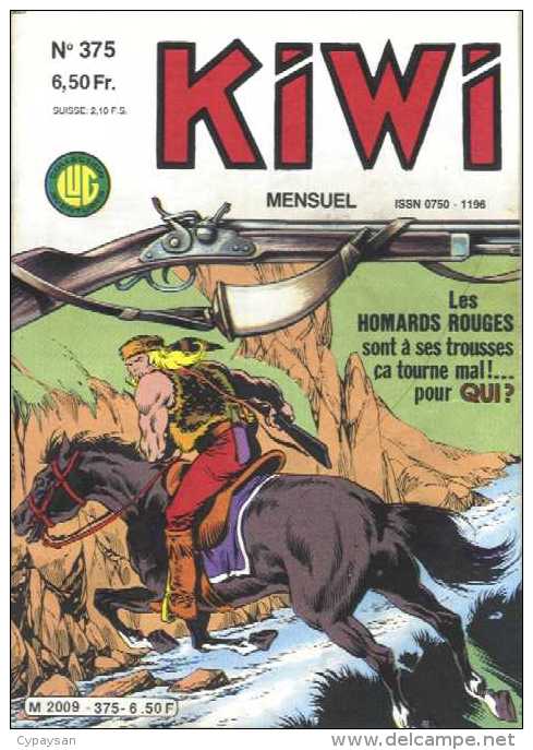 KIWI N° 375 BE LUG 07-1986 - Kiwi