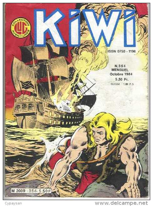 KIWI N° 354 BE LUG 10-1984 - Kiwi