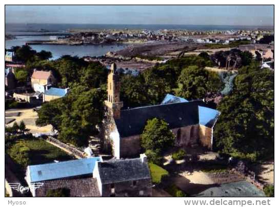 29 KERSAINT PORTSALL Chapelle Notre Dame De Bon Secours La France Vue Du Ciel - Kersaint-Plabennec