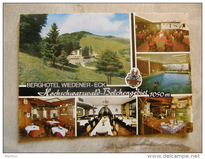 Deutschland - WIEDEN -7869 - Berghotel Wiedener Eck  1969     D109016 - Hochschwarzwald