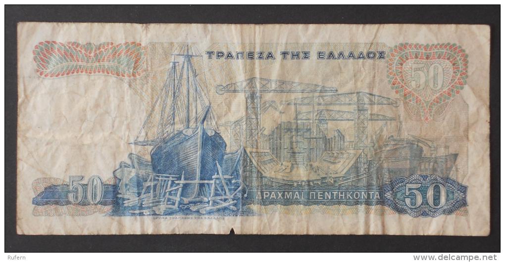 GRECCE  50  DRACHMAI  1964     -    (Nº02993) - Griechenland