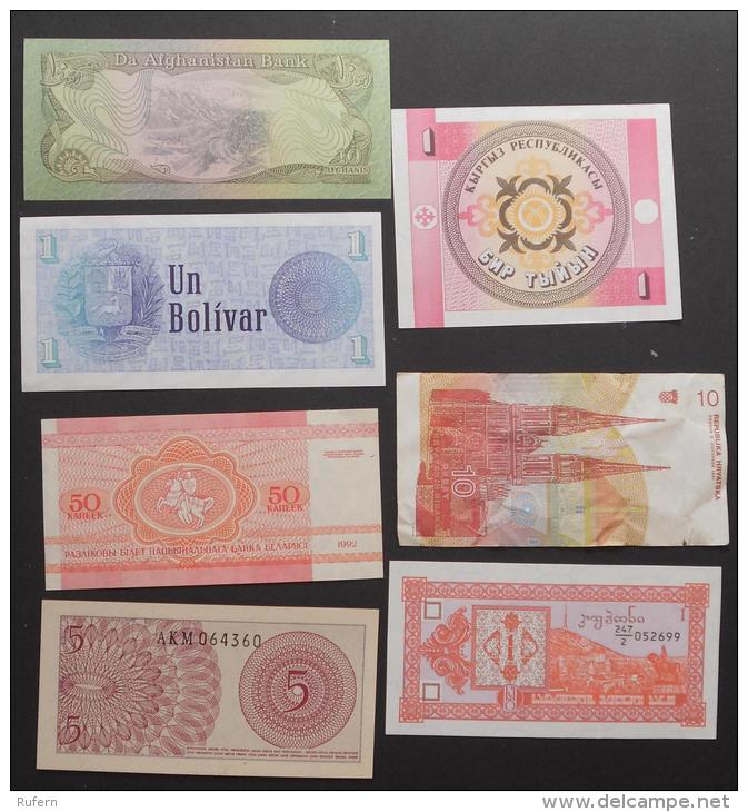 LOT 7 BANKNOTES   -    (Nº03003) - Lots & Kiloware - Banknotes