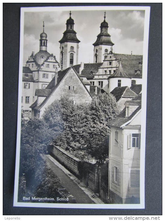 AK BAD MERGENTHEIM  Ca.1940  //  D*8760 - Bad Mergentheim