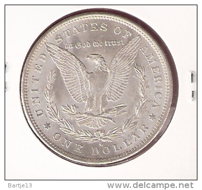 AMERIKA USA 1 DOLLAR 1884O MORGAN ZILVER ALMOST UNC. - Autres – Amérique