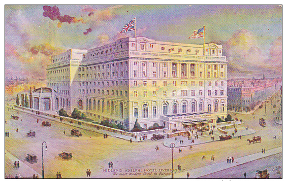 TUCK ; Midland Adelphi Hotel , London , England , 20-30s - Autres & Non Classés