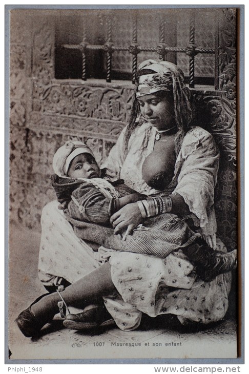 MAURESQUE Et Son Enfant - Westsahara