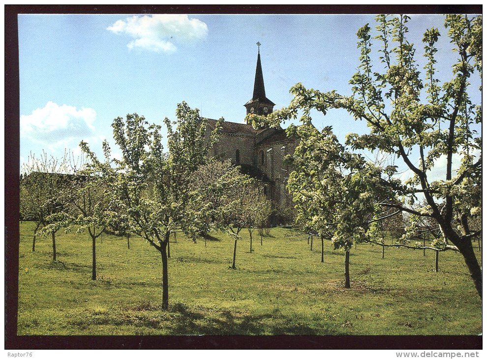 CPM Neuve 39 GENDREY Abbaye Notre Dame D'Acey Vitreux Arbres En Fleurs - Gendrey