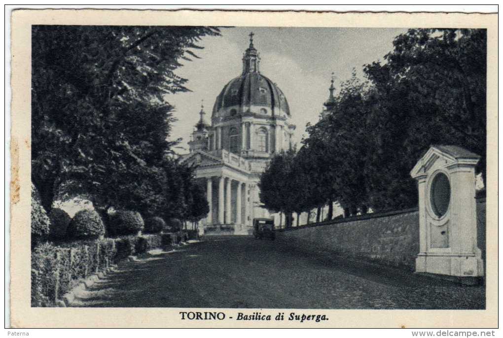 780 -postal  Torino Basilica Di Superga , Italia - Churches