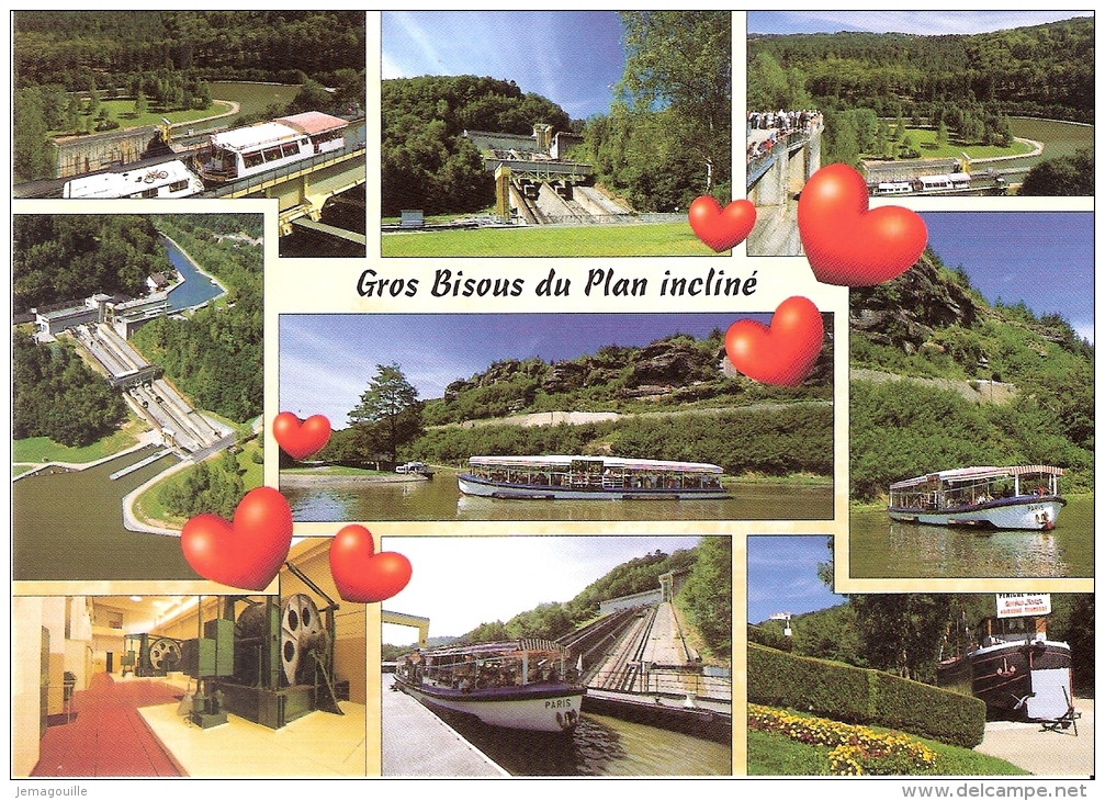 SAINT-LOUIS - ARZVILLER 57 - Multivues - Gros Bisous Du Plan Incliné - EAC108 - T-2 - Arzviller