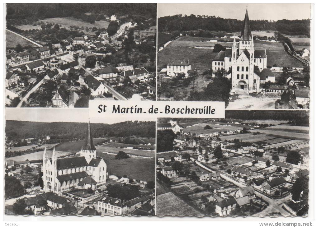 ST MARTIN DE BOSCHERVILLE  CARTE MULTI-VUES - Saint-Martin-de-Boscherville