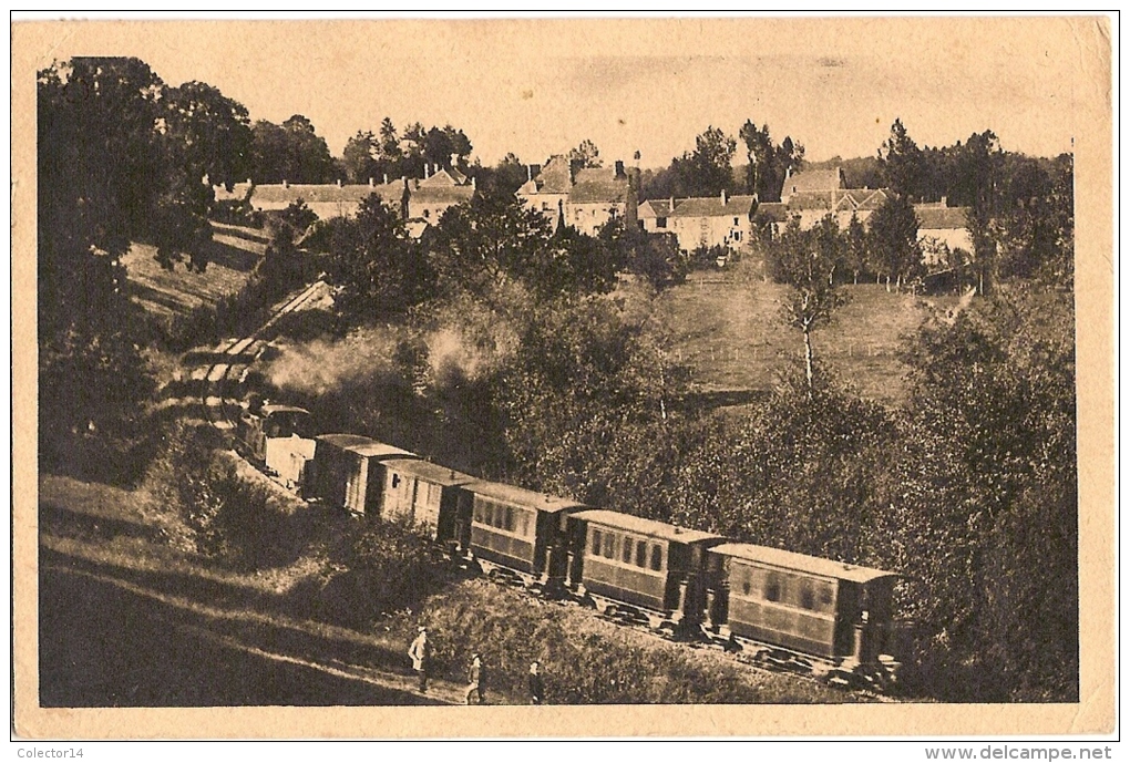 53 GORRON  LE TRAIN SUR LA COLMONT - Gorron