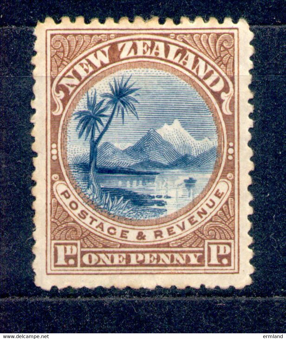 Neuseeland New Zealand 1898 - Michel Nr. 66 B * - Ungebraucht