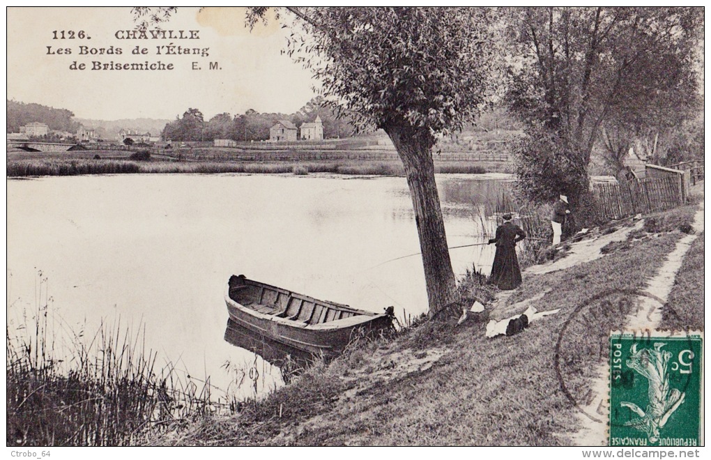 CPA CHAVILLE 92 - Les Bords De L'étang De Brisemiche - Chaville