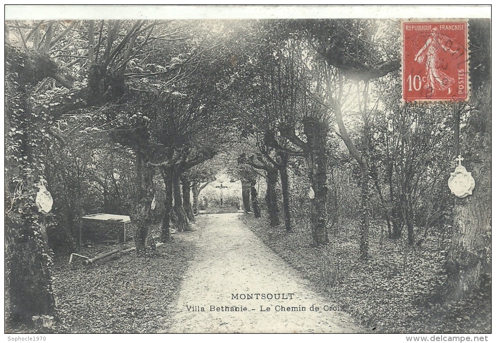 ILE DE FRANCE - 95 - VAL D'OISE - MONTSOUL - Villa Bétanie - Le Chemin De Croix - Montsoult