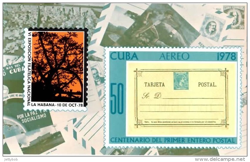 CUBA 1978 Stamp Exhibition Miniature Sheet Unmounted Mint - Unused Stamps
