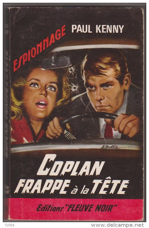 Coplan Frappe à La Tête Paul Kenny Fleuve Noir Espionnage N° 495 - Fleuve Noir