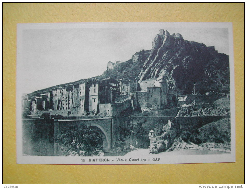 SISTERON. Les Vieux Quartiers. - Sisteron