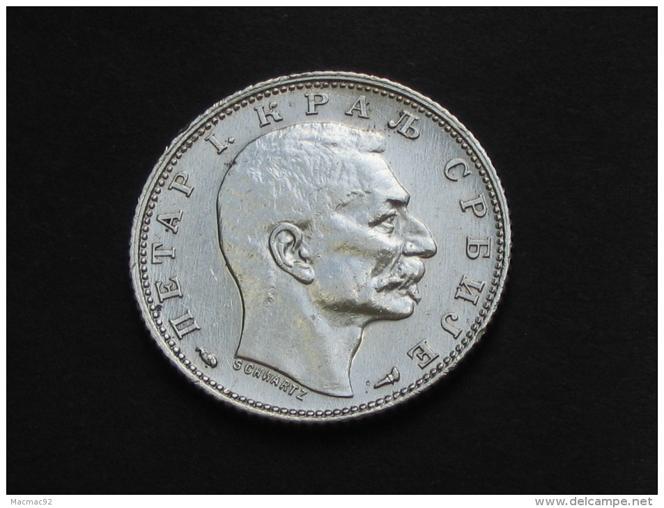 Dinar 1915 En Argent - Silver- SERBIE - SERBIA -  **** En Achat Immédiat Pour Cette Très Belle Monnaie   **** - Servië