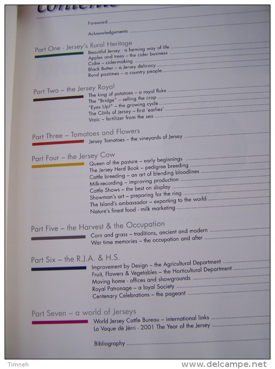 JERSEY S RURAL HERITAGE A FARMING WAY OF LIFE 2001 Royal Agricultural § Horticultural Society FRIGOT GODFREY - Cultura