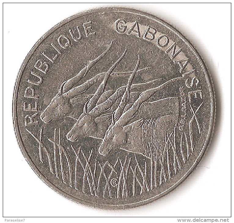 GABON  100  FRANCS  1985 - Gabon