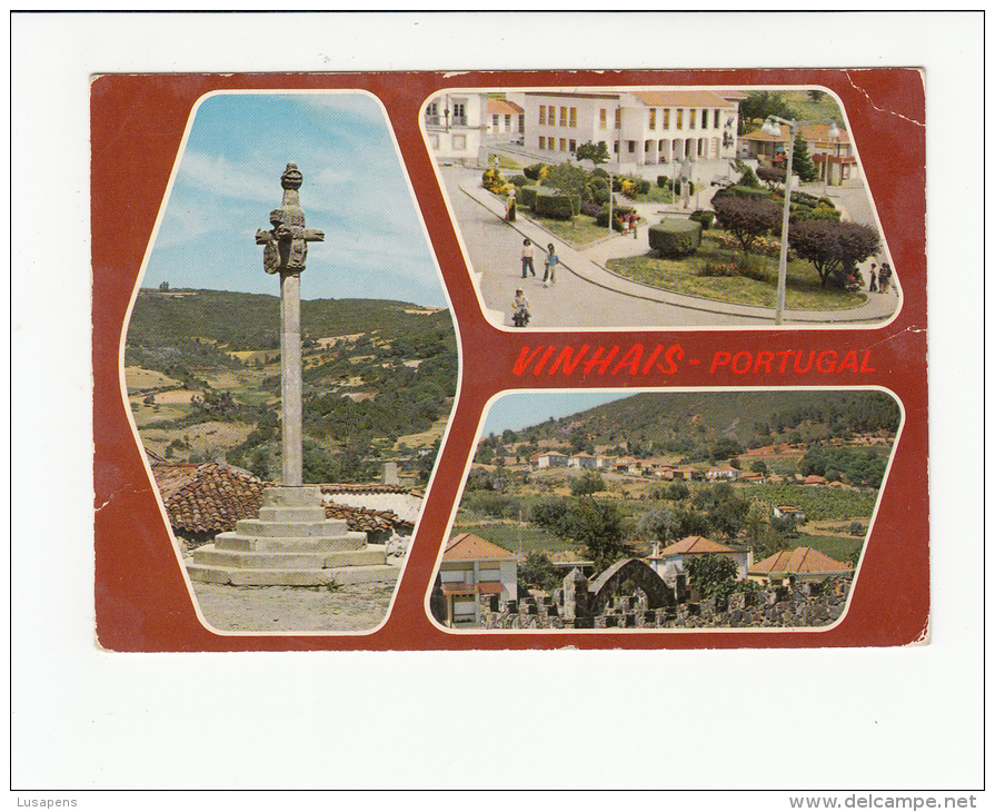 Portugal Cor 25158 - VINHAIS -  PELOURINHO VISTA PANORâMICA JARDIM - Bragança