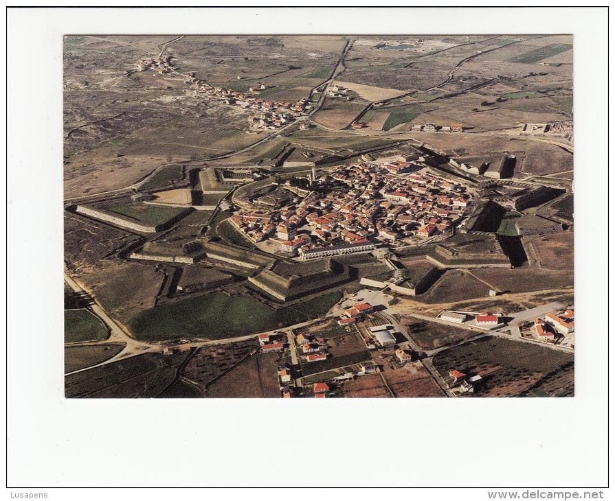 Portugal Cor 25186 -  VISTA  AÉREA  DA VILA DE ALMEIDA - Bragança