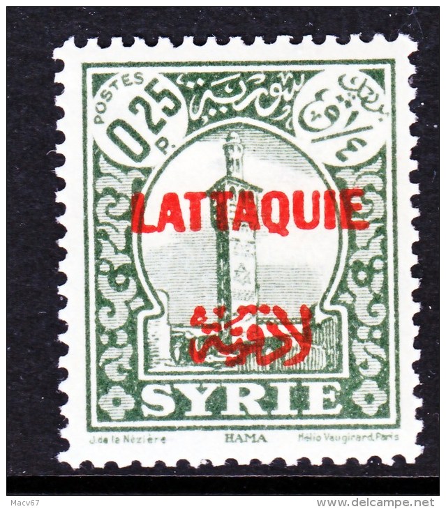 Lattaquye  5  * - Unused Stamps