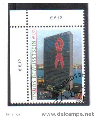 ESS866 UNO WIEN 2003 MICHL 379 ECKRAND Used / Gestempelt - Used Stamps