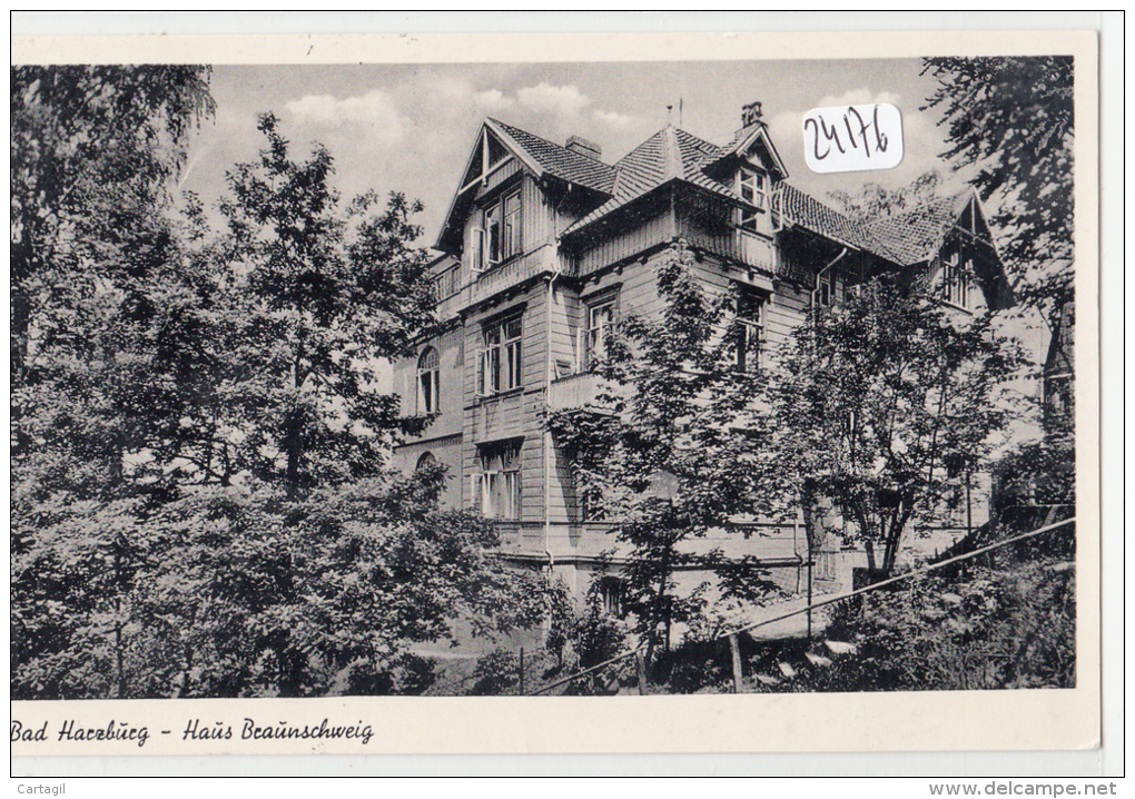 CPM - 24176 - Allemagne - Bad Harzburg - Haus Braunschweig-Envoi Gratuit - Bad Harzburg