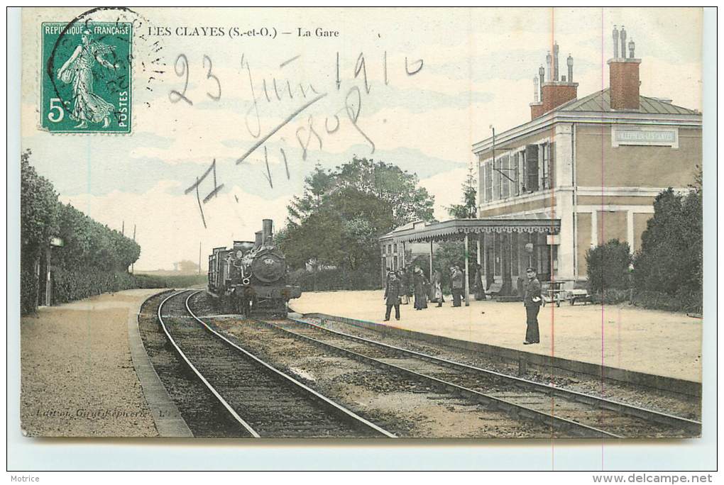 LES CLAYES  - La Gare. - Les Clayes Sous Bois