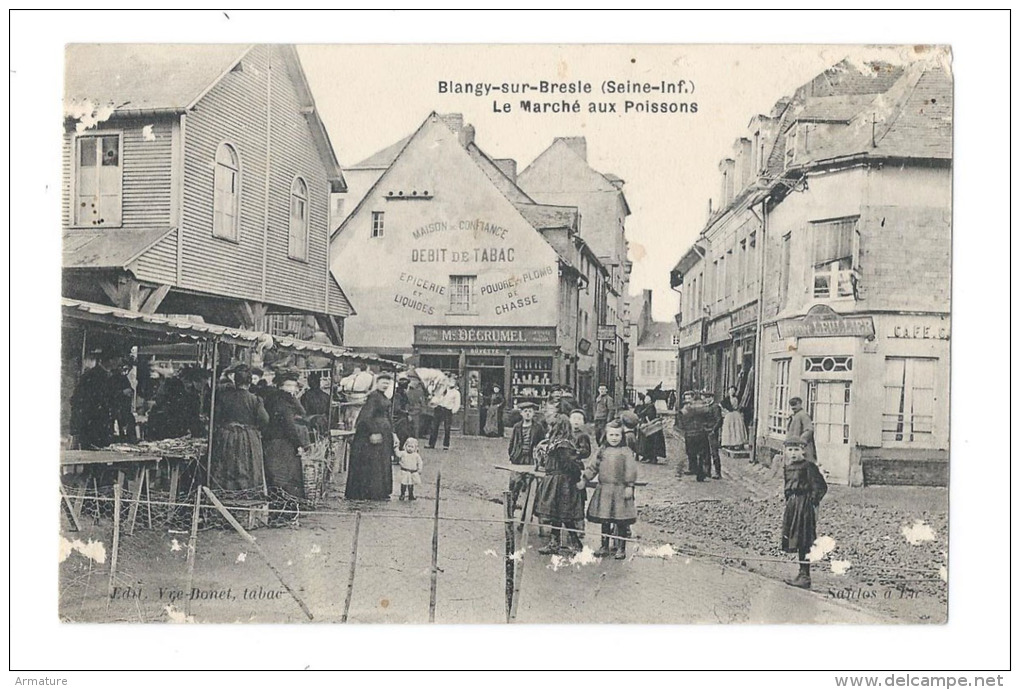 BLANGY Sur BRESLE    Le Marché Aux Poissons   (en L'état) - Blangy-sur-Bresle