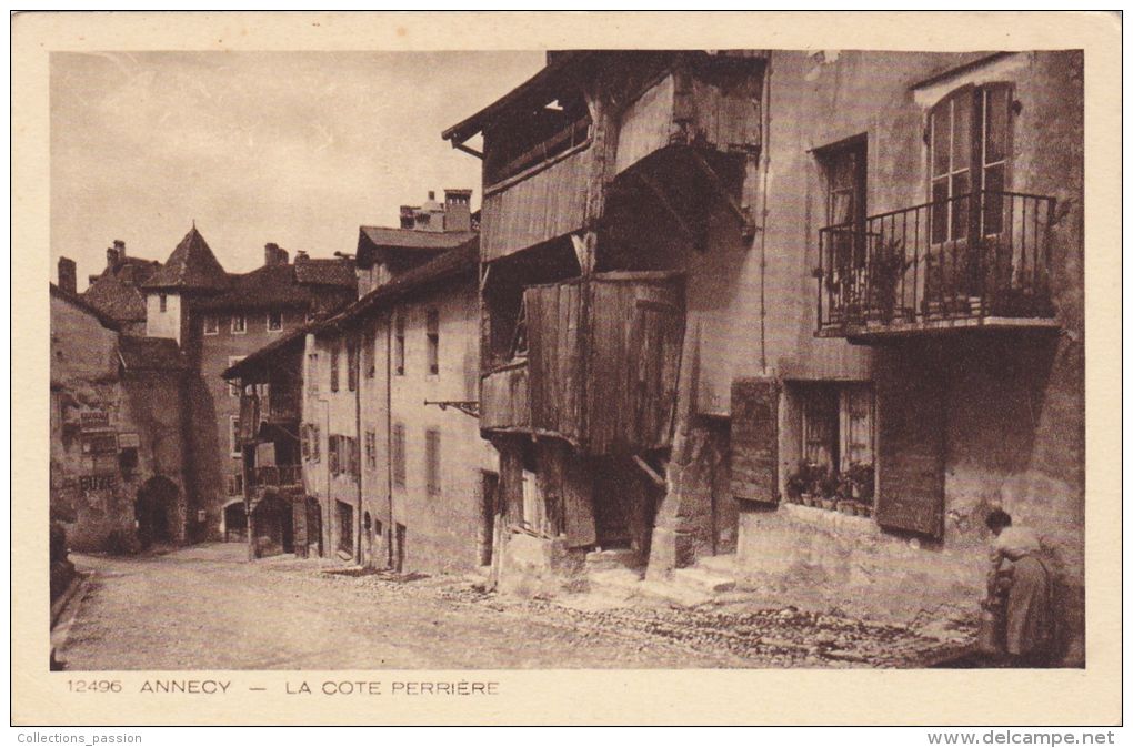 Cp , 74 , ANNECY , La Côte Perrière - Annecy-le-Vieux