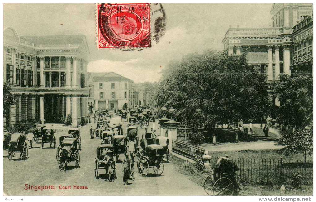 Court House En 1912. - Singapour