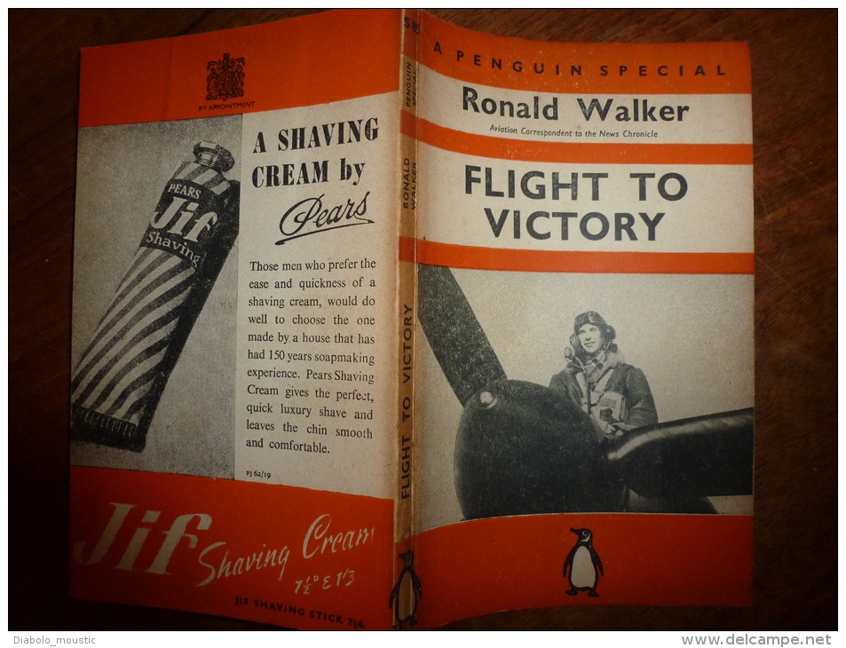 1940 FLIGHT To VICTORY  Apenguin Special  RONALD WALKER (Aviation Correspondant To The News Chronicle) Account Of R.A.F. - British Army