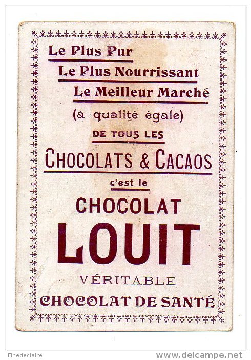 Chromo - Chocolat Louit - Périssoire - Louit