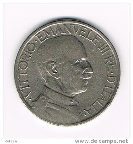 -  ITALIE  2 LIRE  1924 R - 1900-1946 : Victor Emmanuel III & Umberto II