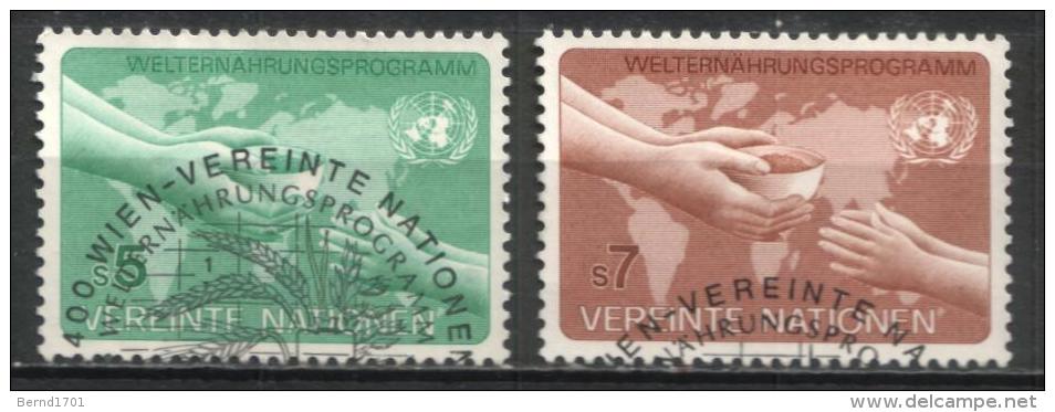 UN Wien - Mi-Nr 32/33 Gestempelt / Used (n413) - Used Stamps
