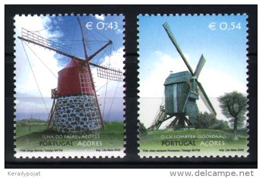 Azores - 2002 Windmills MNH__(TH-11504) - Azores