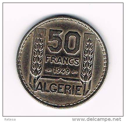 - ALGERIE  50 FRANCS  1949 - Algérie