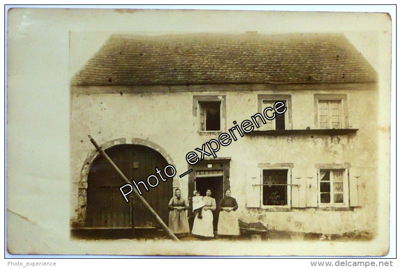 CPA Carte Photo Village AK Dorf 1913 GISINGEN Saarland Allemagne Deutschland - Autres & Non Classés