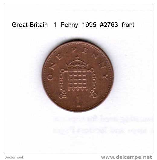 GREAT BRITAIN    1  PENNY  1995  (KM # 935a) - 1 Penny & 1 New Penny