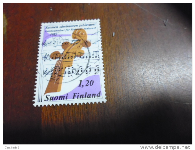 TIMBRE OBLITERE DE FINLANDE   YVERT N°860 - Usati