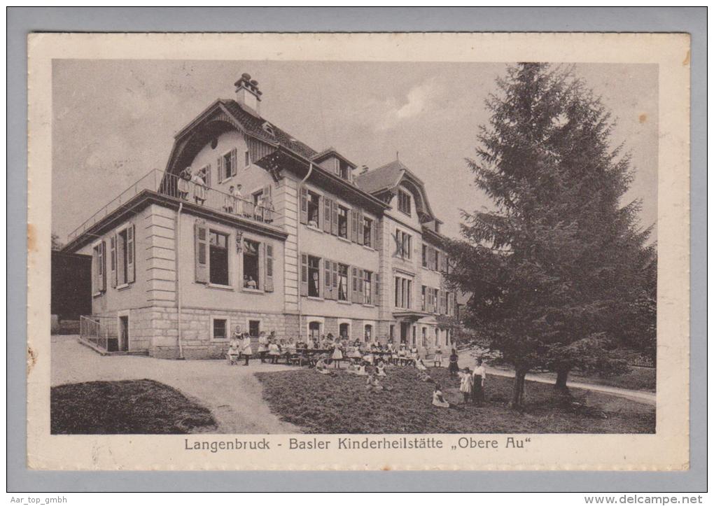 BL Langenbruck Basler Kinderheilstätte "Obere Au" 1920-07-13 - Langenbruck