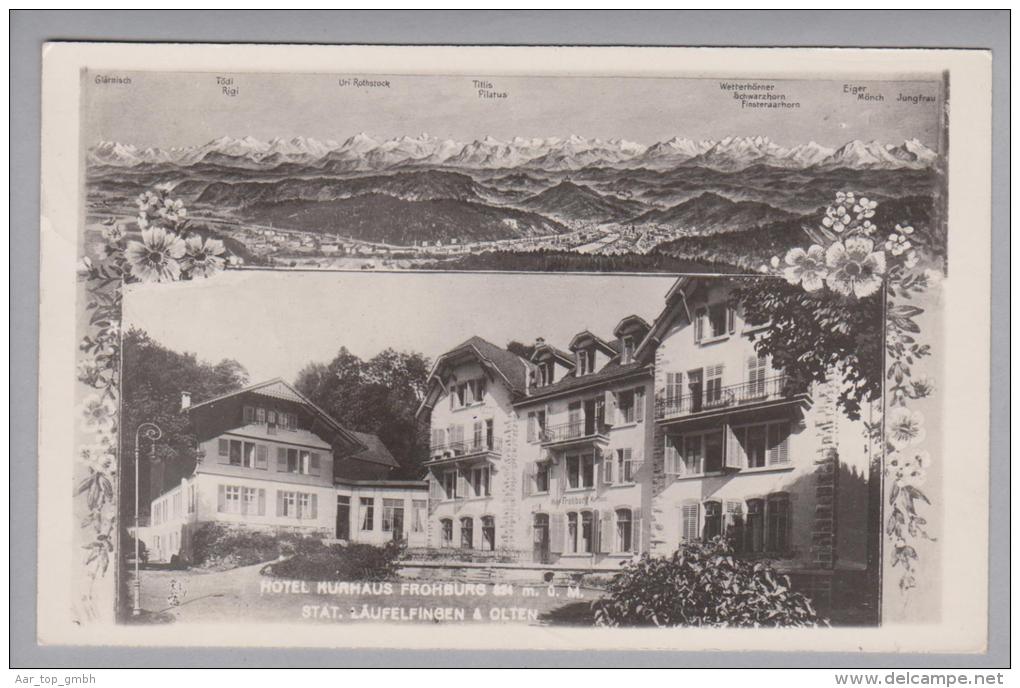 BL Läufelfingen Hotel Kurhaus Frohburg 1932-04-03 Foto - Läufelfingen