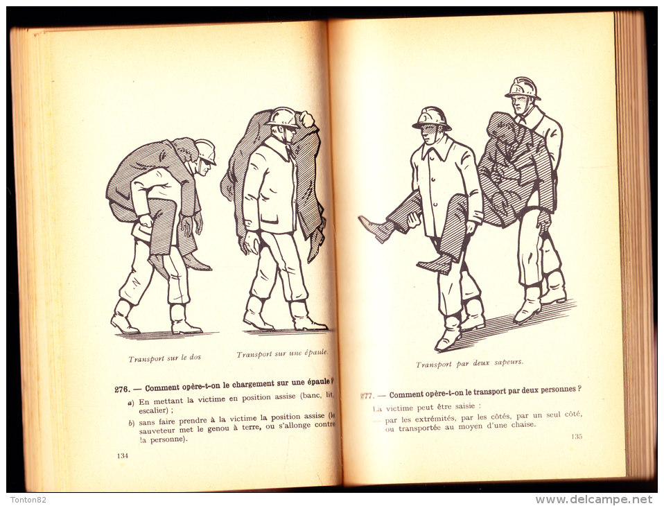 A. Faure / Lt. Cel Beltramelli / L. Barnier - Guide Du Sapeur-Pompier Volontaire - Éditions France-Sélection - ( 1954 ) - Bricolage / Tecnica