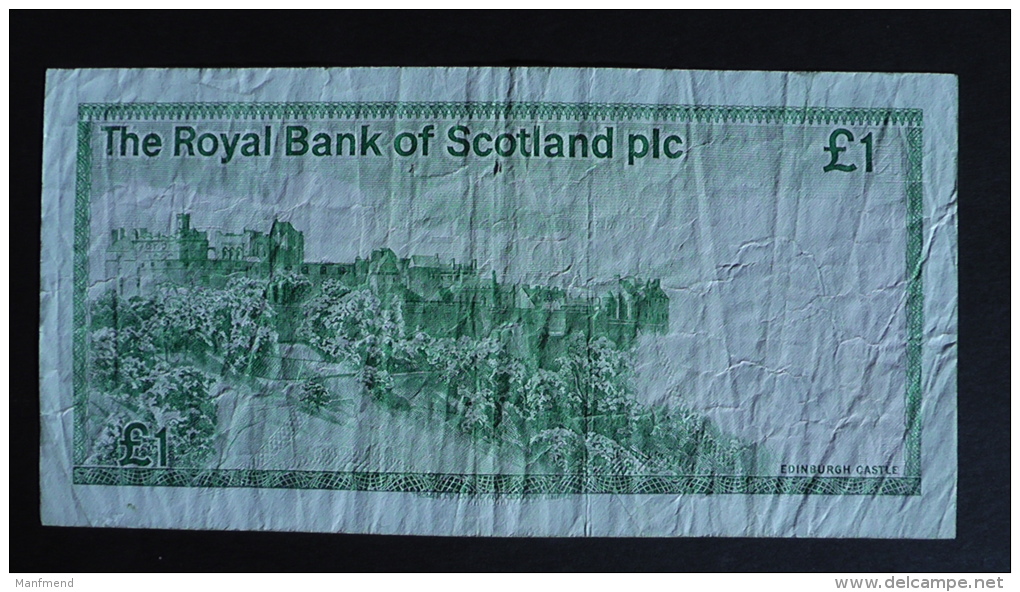 Scotland - 1 Pound - 1986 - P 341 - VF - Look Scan - 1 Pound